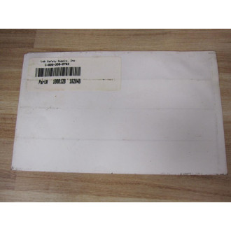 Lab Safety 100012B Boiler Feed Sign Minus 1 Label - New No Box