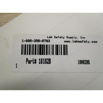 Lab Safety Supply 18182B Chilled Water Supply Sign (Pack of 2) - New No Box