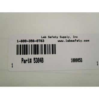 Lab Safety Supply 5304B Air Label (Pack of 2) - New No Box