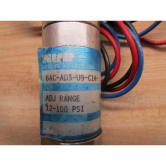 SHR 6AC-AD3-U9-C1A Pressure Switch - New No Box