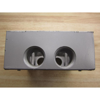 Steel City 25076 Two Gang Outlet Box - New No Box