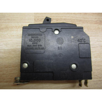 Square D QOB-CTL-120 Circuit Breaker 20 Amp - Used