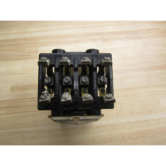 Square D 8501-AO-40 Relay 8501-A0-40 Ser B, 120V110V Coil - Used