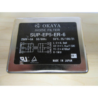Okaya SUP-EP5-ER-6 Noise Filter - New No Box