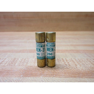 Economy Fuse MEN-3-12 Econ Fuse MEN312 (Pack of 2) - New No Box