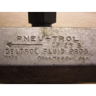 Deltrol CP 25 S Pneu-Trol Control Valve - Used