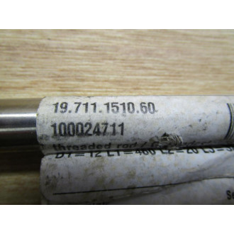 Multivac 19.711.1510.60 Threaded Rod - New No Box