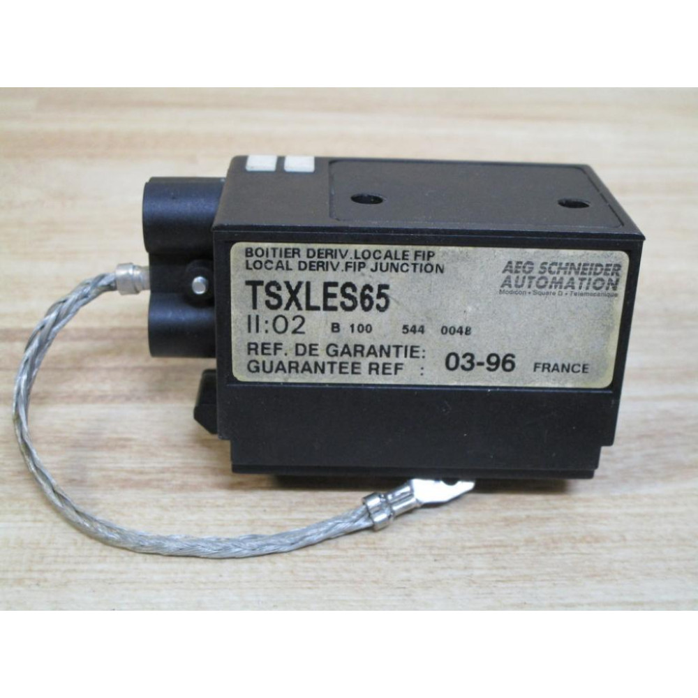 AEG Schneider Automation TSXLES65 Connector - Used