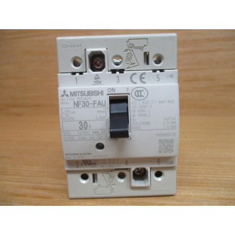 Mitsubishi NF30-FAU3P30A No-Fuse Breaker 30 AMP - Used
