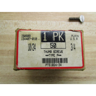 I50609 Thumb Screws 1024 34" Type P (Pack of 50)