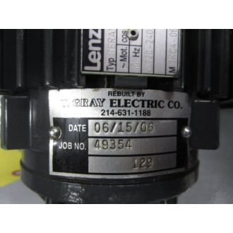 Lenze DERAXX 071-32 Gear Motor Tested - Used
