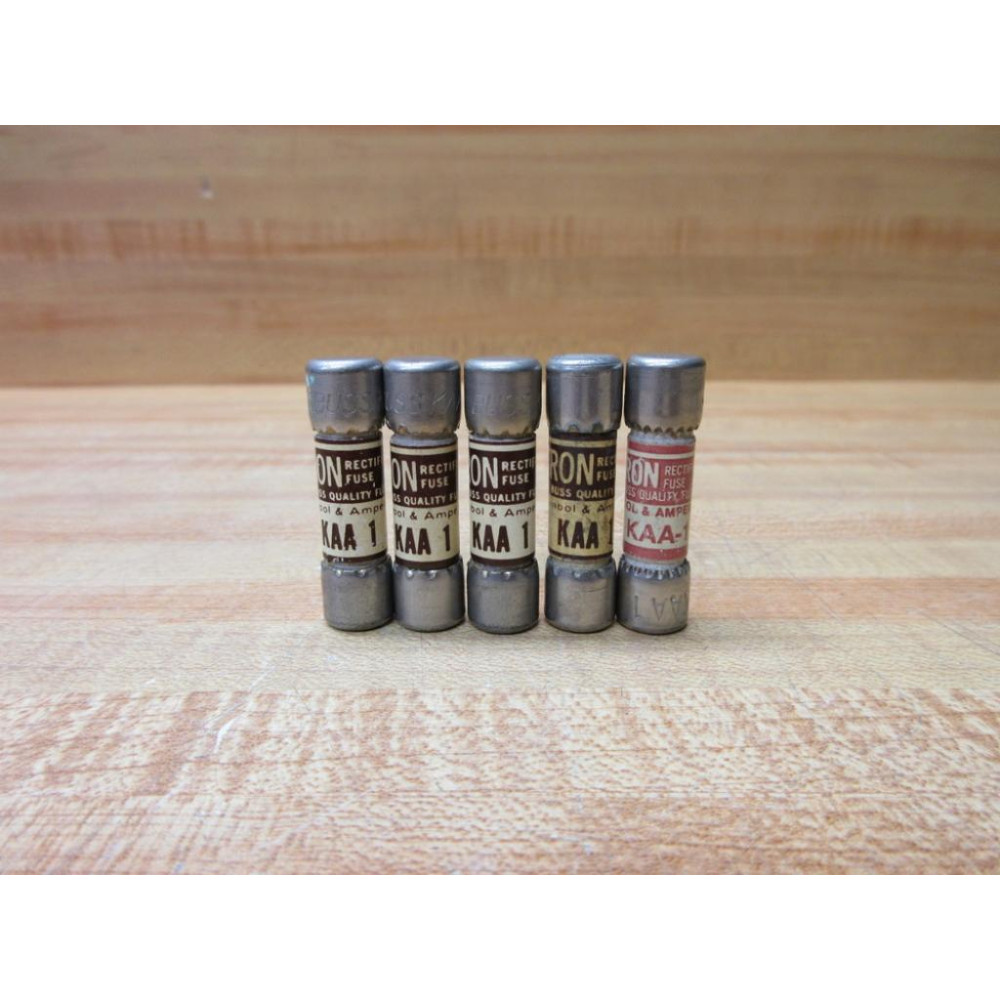 Buss KAA-1 Bussmann Tron Fuse KAA1 (Pack of 5) - New No Box