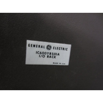 General Electric IC600YR501A IO Rack - Used