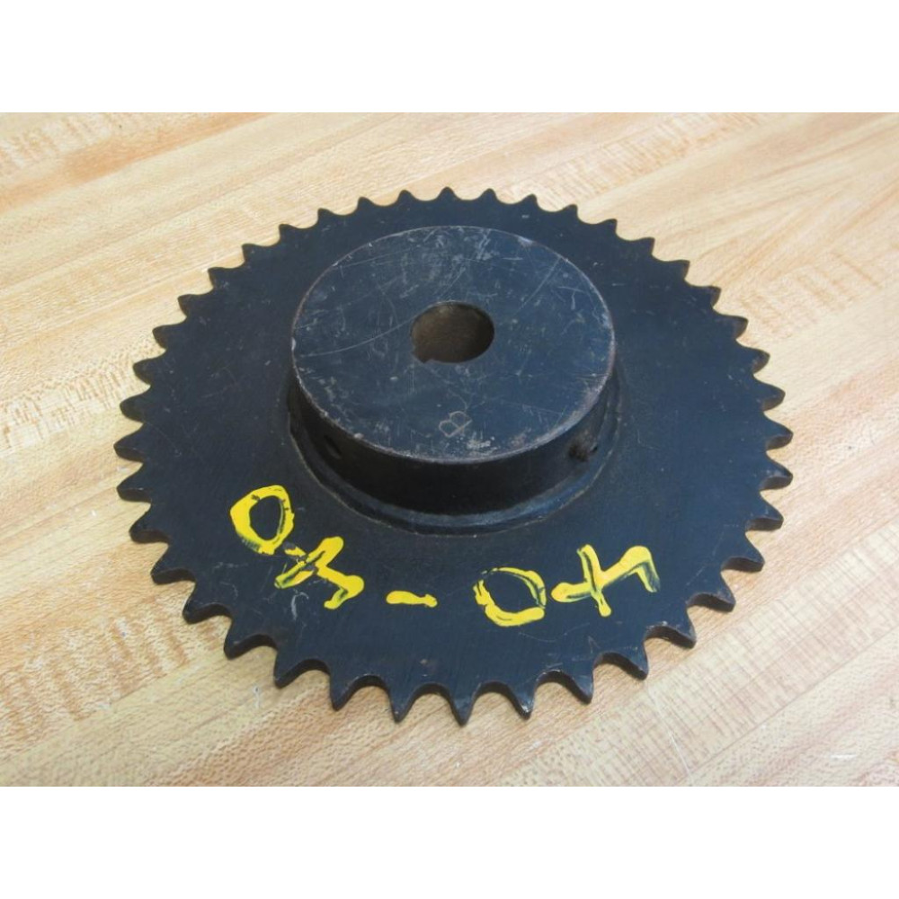 US Tsubaki 40 12F-34 Sprocket WKyw 12F34 - New No Box