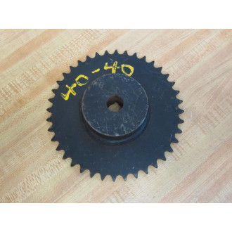 US Tsubaki 40 12F-34 Sprocket WKyw 12F34 - New No Box