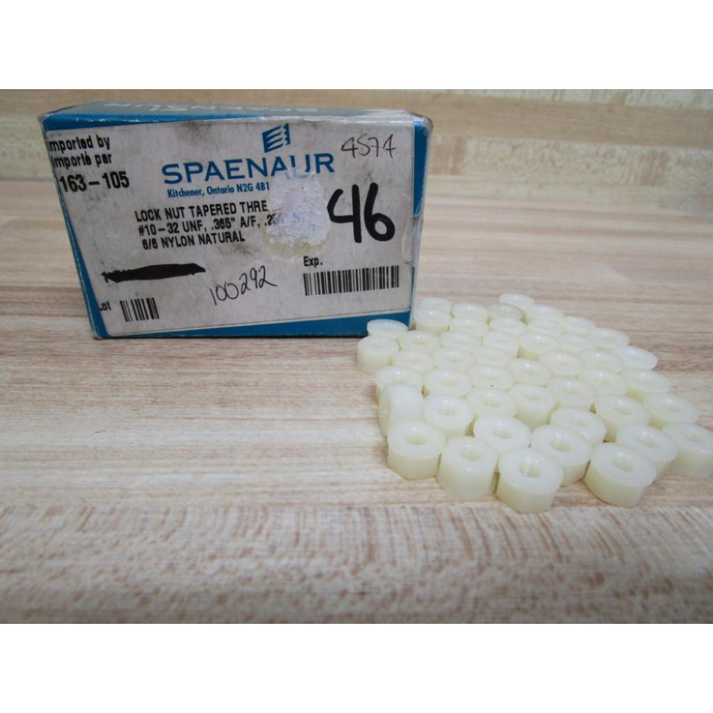 Spaenaur 163-105 Lock Nut (Pack of 46)