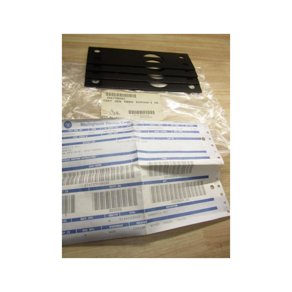 Westinghouse 0067780901 Gasket (Pack of 4)
