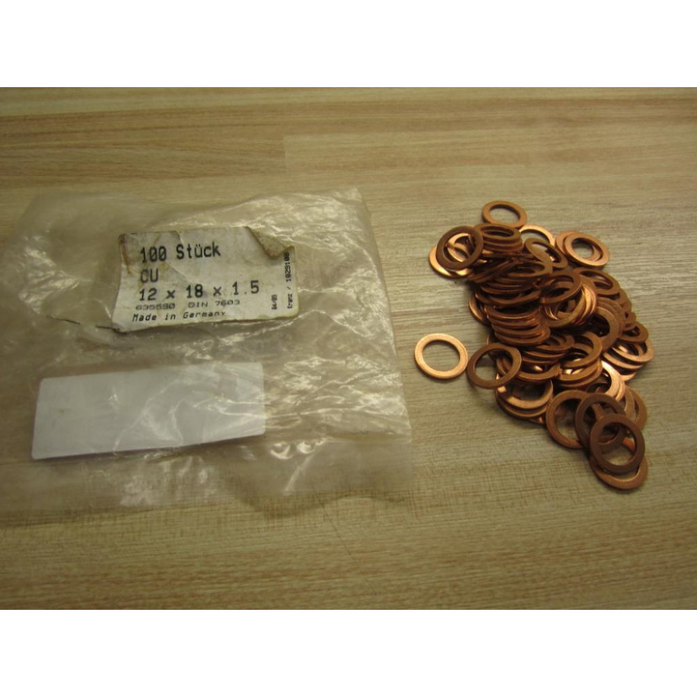635590 Copper Seal Ring (Pack of 73)