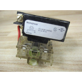 Westinghouse PB1T1L Push Button With Transformer: 1272C50G03 Green - Used