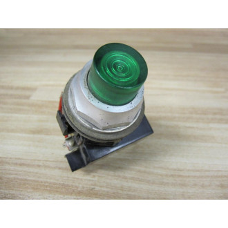 Westinghouse PB1T1L Push Button With Transformer: 1272C50G03 Green - Used