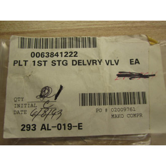 Mako 44267528 First Stage Delivery Valve