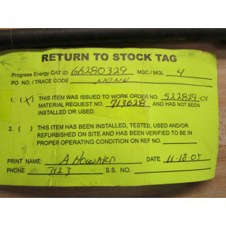 Progress Energy 66280329 - New No Box