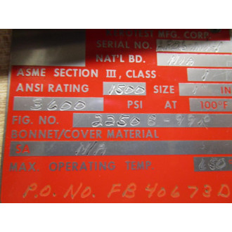 Kerotest 22508-99R Valve Stem - New No Box