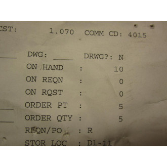 National 4000068893 O-Ring 380 Buna O (Pack of 10) - New No Box