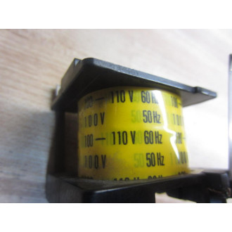 3B15S Coil 100110V 50-60 Hertz - New No Box