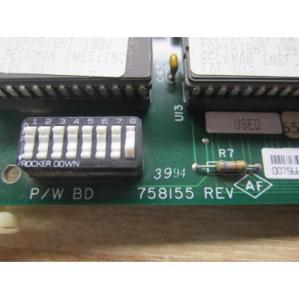 758155 PW Board 654797AF - Used