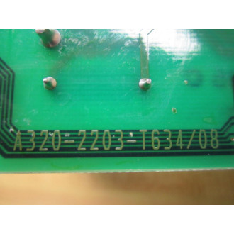 Fanuc A16B-2203-0636 Board A16B-2203-063607B-Bad Connector - Parts Only