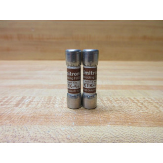 Buss KTK-34 Bussmann Fuse Cross Ref 6F130 (Pack of 2) - New No Box