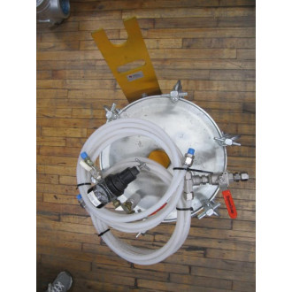 DeVilbiss 1420-1547 Galvanized Paint Tank QMG-510 - New No Box
