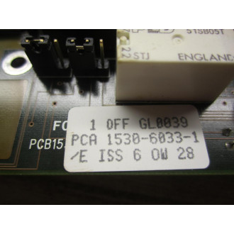 PCA 1530-6033-1 Circuit Board 153060331 - Used