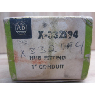 Allen Bradley X-332194 Hub Fitting X332194
