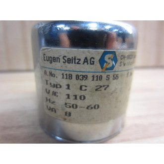 Eugen Seitz AG 118 039 110 S 55 Solenoid Valve Coil 118039110S55 - Used