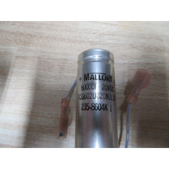 Mallory 235-8604K Capacitor 2358604K - New No Box