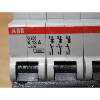 ABB S 203 K 13 A Circuit Breaker S203K13A - New No Box