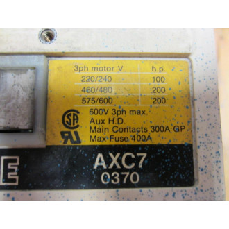 MTE CD7N5-3AB-115 MTE CD7N53AB115 Starter AXC70370 - Used