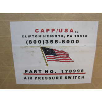 Capp 178998 Air Pressure Switch