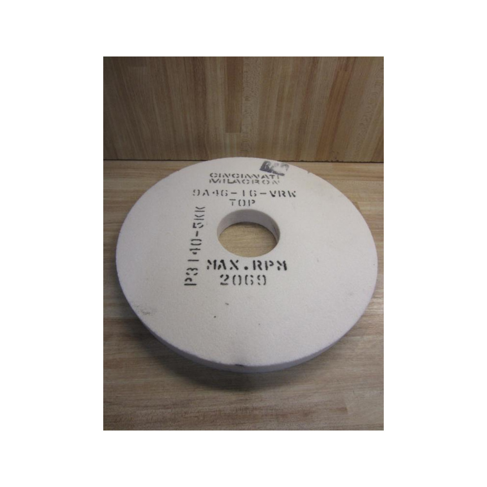 Cincinnati Milacron 9A46-16-VRW Grinding Wheel 9A4616VRW