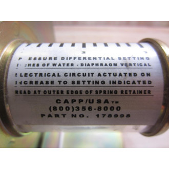Capp 178998 Air Pressure Switch