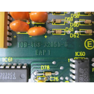Indramat 109-468-3205 b-6 EAP 1 Board 109-468-3205 a-6 . - New No Box