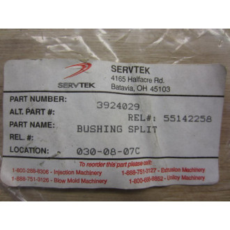 Servtek 3924029 Split Bushing - New No Box