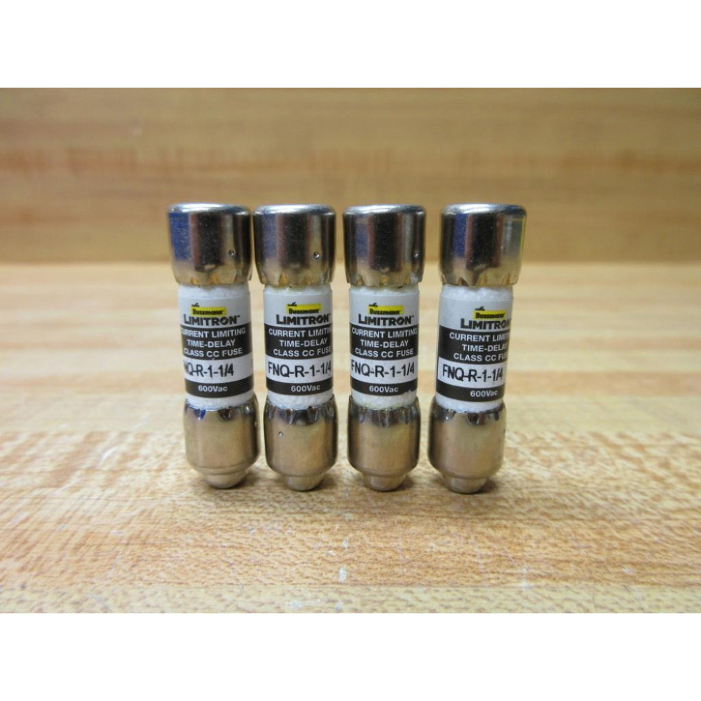 Buss FNQ-R-1-14 Bussmann Fuse Cross Ref 6F112 (Pack of 4)