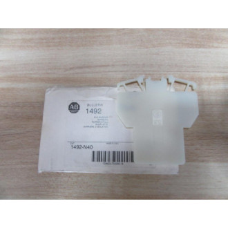 Allen Bradley 1492-N40 Terminal Block 1492N40 (Pack of 37) - New No Box