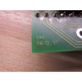 DGD RM-12 V1 PC Board RM12V1 4598FM0285 - Used