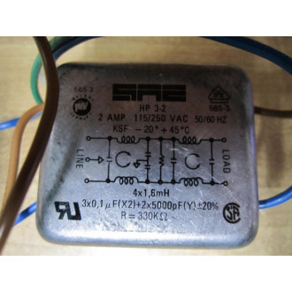 SAE Power HP 3-2 Filter HP32 R330KΩ - Used