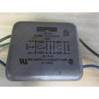SAE Power HP 3-2 Filter HP32 R10MΩ - Used