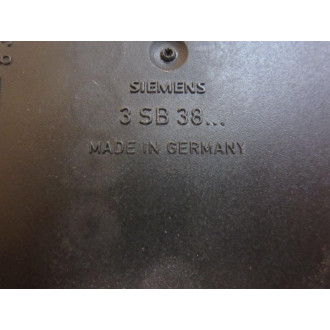 Siemens 3SB3802-0DU3 Plastic Enclosure 3SB38020DU3 - New No Box